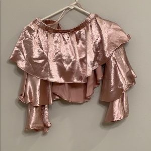 Women’s Off Shoulder Crop Top